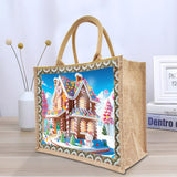 Christmas-Diamond Painting Tote Bag(Upgraded Waterproof)