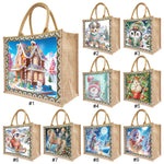 Christmas-Diamond Painting Tote Bag(Upgraded Waterproof)