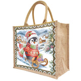 Christmas-Diamond Painting Tote Bag(Upgraded Waterproof)