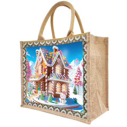 Christmas-Diamond Painting Tote Bag(Upgraded Waterproof)