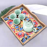 Diamond Painting Nesting Food Trays with Handle