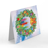 8pcs DIY Diamond Painting 5D Christmas Card