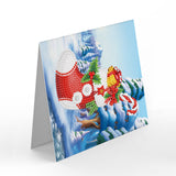 8pcs DIY Diamond Painting 5D Christmas Card