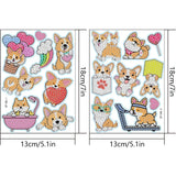 2pcs DIY Diamond Painting Cartoon Stickers