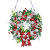 Christmas-Single Side Drill-Diamond Wreath