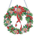 Christmas-Single Side Drill-Diamond Wreath