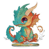 Dragon-Single Side Drill-Diamond Desktop Ornament