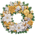 Christmas Wreath-Partial Special Diamond Painting-30x30cm