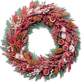 Christmas Wreath-Partial Special Diamond Painting-30x30cm