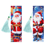 2Pcs/Set-Christmas-Diamond Bookmark