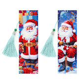 2Pcs/Set-Christmas-Diamond Bookmark