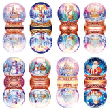 8Pcs/set Christmas-Diamond Greeting Cards