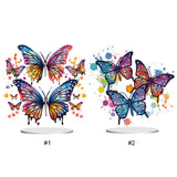 Butterfly-Single Side Drill-Diamond Desktop Ornament