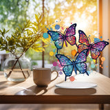 Butterfly-Single Side Drill-Diamond Desktop Ornament