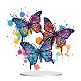 Butterfly-Single Side Drill-Diamond Desktop Ornament