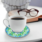 6Pcs/Set-Mandala-Acrylic Waterproof Diamond Coaster