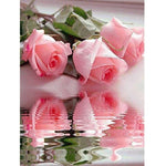 Rose Rose  Bricolage Peinture Craft Kit Home Decor