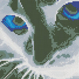 Blue Eyed Cat Full Drill-Diamond Painting