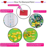 DIY Diamond Painting Christmas Decoration Crystal Pendant