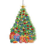 5D Christmas Diamond Painting Hanging Light Festive Rhinestone Lamp Pendant Kits