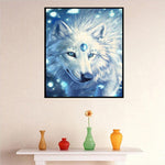 Snow Wolf Full Drill-Diamond Painting