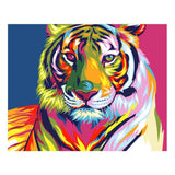 Colorful Tiger Full Drill-Diamond Painting