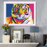 Colorful Tiger Full Drill-Diamond Painting