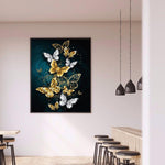 Butterfly - Full Round Diamond Painting 30*40cm