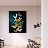 Butterfly - Full Round Diamond Painting 30*40cm