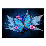 Diamond Painting Kits-Full Round Drill 5D DIY Butterfly Painting Decor