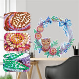 DIY Diamond Painting Crystal Rhinestone Wreath