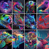 Colorful Animal-Full Drill Diamond Painting