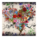 Heart Flower 5D DIY Full Drill Diamond Painting Kit