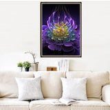 Fluorescent Flower-Full Drill Diamond Painting