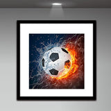 Football-Full Drill Round Diamond Painting