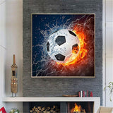 Football-Full Drill Round Diamond Painting