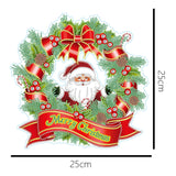 1pc DIY Christmas Wreath Stickers