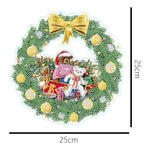 1pc DIY Christmas Wreath Stickers