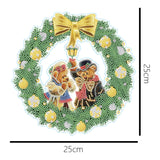 1pc DIY Christmas Wreath Stickers