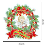 1pc DIY Christmas Wreath Stickers