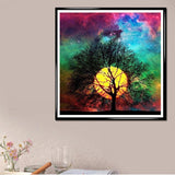 5D Moon Tree Full Drill Painting