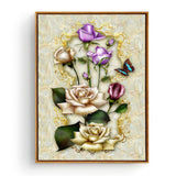 5D Full Drill Diamond Painting DIY Flowers Mosaic 