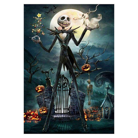 5D DIY Full Drill Diamond Painting Halloween Devil