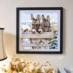 Little Donkey DIY Full Drill Diamond Painting Decor