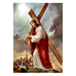 5D DIY Full Drill Diamond Painting Cross Religious