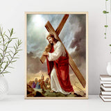 5D DIY Full Drill Diamond Painting Cross Religious