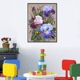 5D DIY Full Drill Diamond Painting Flowers Mosaic