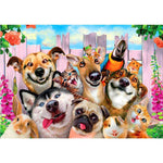 5D DIY Full Drill Diamond Painting Dogs Mosaic Kits