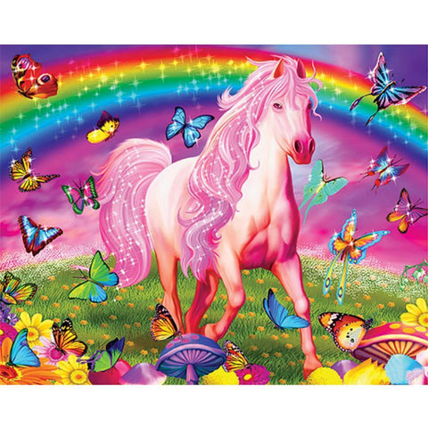 Cartoon Horse DIY Full Drill Diamond Painting