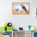 Kookaburra & Wrens Full Round Diamond Painting